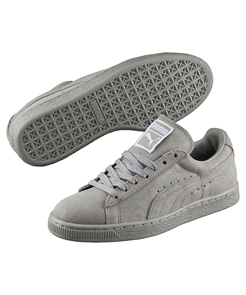 PUMA（プーマ）の「スウェード クラシック+ ロウ MATT&SHINE (WOMEN)（スニーカー・レディース・ブラック/ネイビー/パープル/グレー・24.0cm/22.5cm/25.0cm/23.0cm/23.5cm/25.5cm/24.5cm）」の5枚目の写真