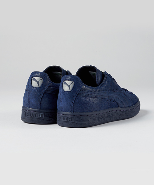 PUMA（プーマ）の「スウェード クラシック+ ロウ MATT&SHINE (WOMEN)（スニーカー・レディース・ブラック/ネイビー/パープル/グレー・24.0cm/22.5cm/25.0cm/23.0cm/23.5cm/25.5cm/24.5cm）」の10枚目の写真