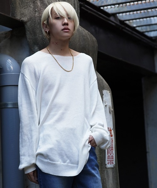 G.O.C(ジーオーシー)の「長袖ニット(ニット/セーター・メンズ・ブラック・LARGE)」の2枚目の写真