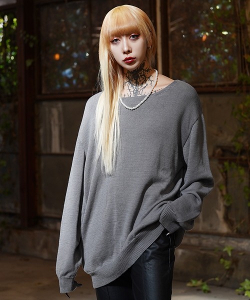 G.O.C(ジーオーシー)の「長袖ニット(ニット/セーター・メンズ・ブラック・LARGE)」の14枚目の写真