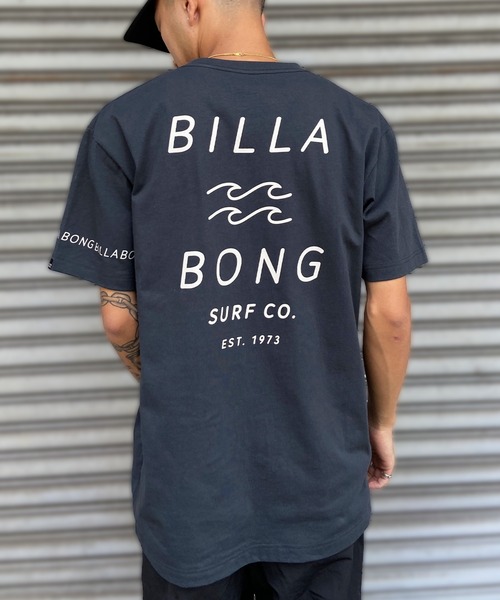 BILLABONG(ビラボン)の「BILLABONG/ビラボン ロゴT 半袖Tee バックプリントTシャツ BE011-204(Tシャツ/カットソー・メンズ・スミクロ/ミント/ホワイト/クリーム/ホワイト×グレー・M/S/XL/L/2XL)」の13枚目の写真