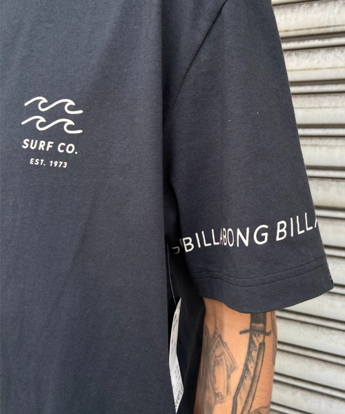 BILLABONG(ビラボン)の「BILLABONG/ビラボン ロゴT 半袖Tee バックプリントTシャツ BE011-204(Tシャツ/カットソー・メンズ・スミクロ/ミント/ホワイト/クリーム/ホワイト×グレー・M/S/XL/L/2XL)」の12枚目の写真