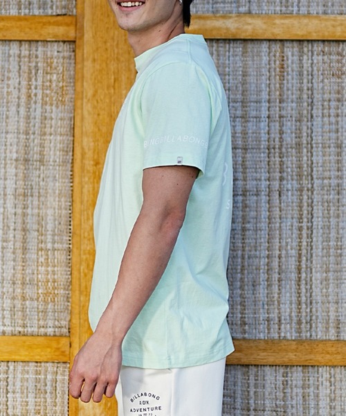 BILLABONG(ビラボン)の「BILLABONG/ビラボン ロゴT 半袖Tee バックプリントTシャツ BE011-204(Tシャツ/カットソー・メンズ・スミクロ/ミント/ホワイト/クリーム/ホワイト×グレー・M/S/XL/L/2XL)」の16枚目の写真