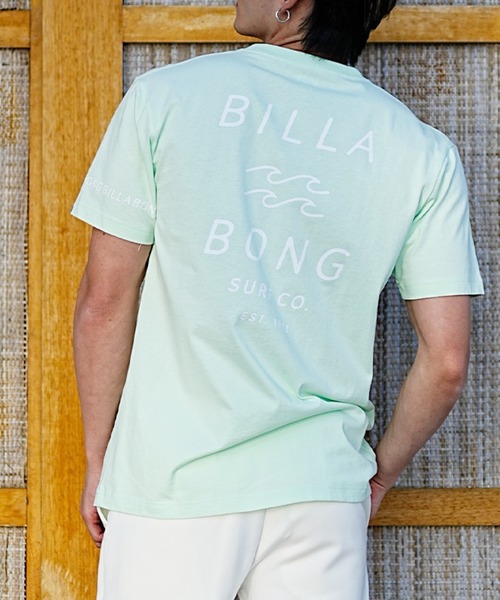 BILLABONG(ビラボン)の「BILLABONG/ビラボン ロゴT 半袖Tee バックプリントTシャツ BE011-204(Tシャツ/カットソー・メンズ・スミクロ/ミント/ホワイト/クリーム/ホワイト×グレー・M/S/XL/L/2XL)」の17枚目の写真