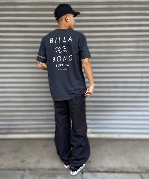 BILLABONG(ビラボン)の「BILLABONG/ビラボン ロゴT 半袖Tee バックプリントTシャツ BE011-204(Tシャツ/カットソー・メンズ・スミクロ/ミント/ホワイト/クリーム/ホワイト×グレー・M/S/XL/L/2XL)」の15枚目の写真