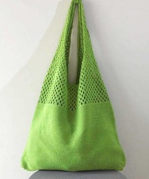 トートバッグ ニット編み バッグ鞄かばん