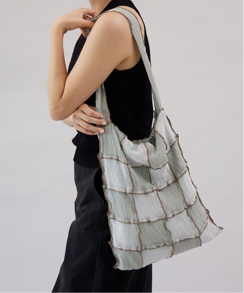 CONTROL FREAK / CTFK（コントロールフリーク）の「CONTROL FREAK(コントロールフリーク)シアーパッチメロウトート（トートバッグ・レディース・ブラウン/オレンジ/ミント・FREE）」の16枚目の写真