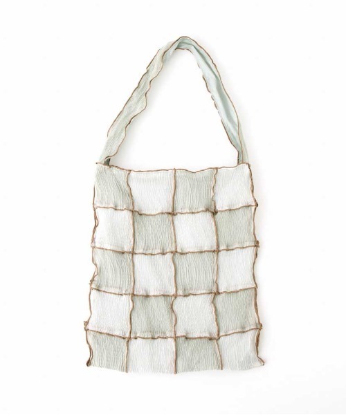 CONTROL FREAK / CTFK（コントロールフリーク）の「CONTROL FREAK(コントロールフリーク)シアーパッチメロウトート（トートバッグ・レディース・ブラウン/オレンジ/ミント・FREE）」の9枚目の写真