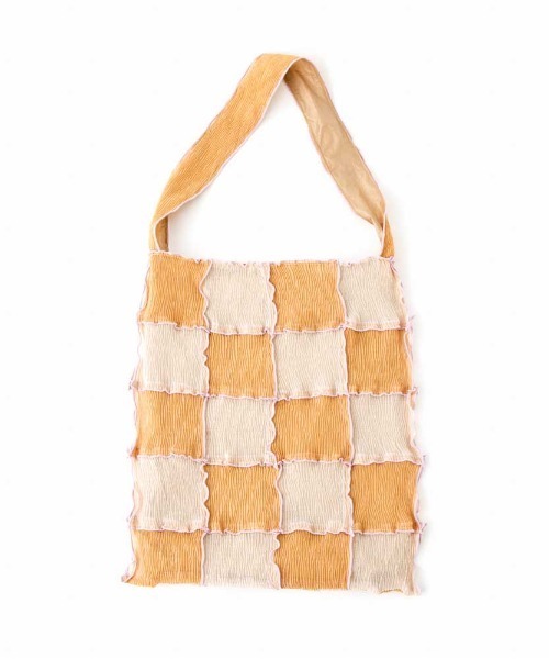 CONTROL FREAK / CTFK（コントロールフリーク）の「CONTROL FREAK(コントロールフリーク)シアーパッチメロウトート（トートバッグ・レディース・ブラウン/オレンジ/ミント・FREE）」の10枚目の写真