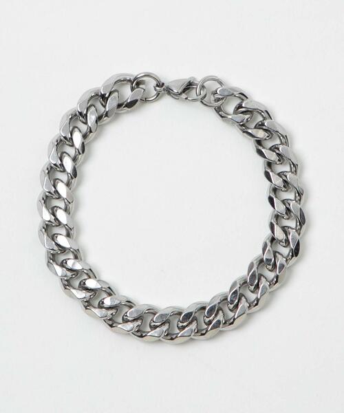 WEGO（ウィゴー）の「WEGO/ステンレスヘビーチェーンブレスレット（ブレスレット・メンズ・その他2/その他1/その他4/その他3・FREE）」の9枚目の写真