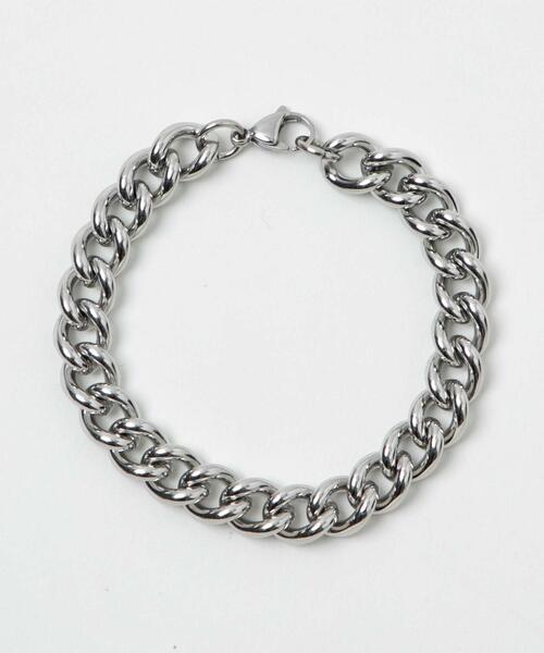 WEGO（ウィゴー）の「WEGO/ステンレスヘビーチェーンブレスレット（ブレスレット・メンズ・その他2/その他1/その他4/その他3・FREE）」の11枚目の写真
