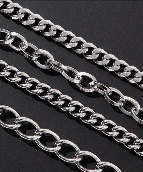 WEGO（ウィゴー）の「WEGO/ステンレスヘビーチェーンブレスレット（ブレスレット・メンズ・その他2/その他1/その他4/その他3・FREE）」の13枚目の写真