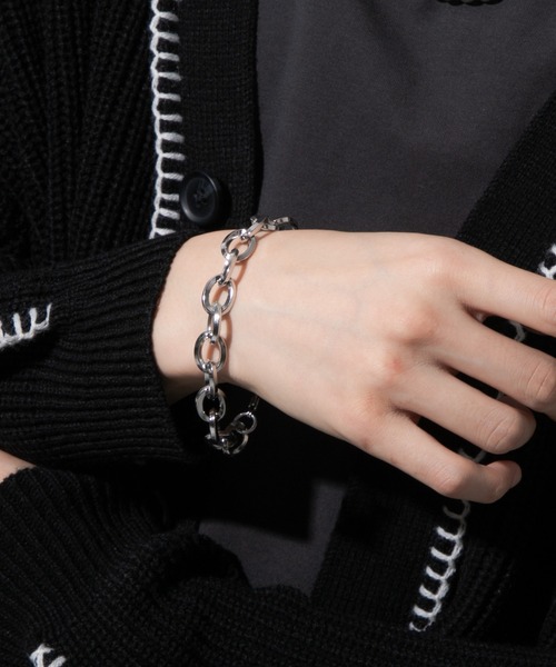 WEGO（ウィゴー）の「WEGO/ステンレスヘビーチェーンブレスレット（ブレスレット・メンズ・その他2/その他1/その他4/その他3・FREE）」の16枚目の写真