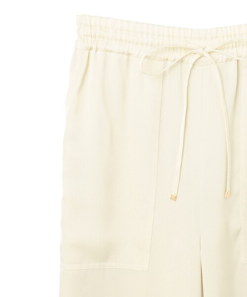 GRACE CONTINENTAL(グレースコンチネンタル)の「サテンワークパンツ(その他パンツ・レディース・キナリ/ネイビー・38/36)」の12枚目の写真