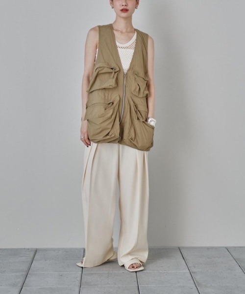 TODAYFUL（トゥデイフル）の「TODAYFUL Mesh Tank Top メッシュタンク