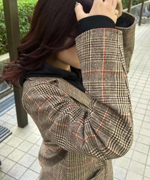 Miniministore(ミニミニストア)の「グレンチェックジャケット レディース韓国(テーラードジャケット・レディース・その他・L/M/XL)」の18枚目の写真