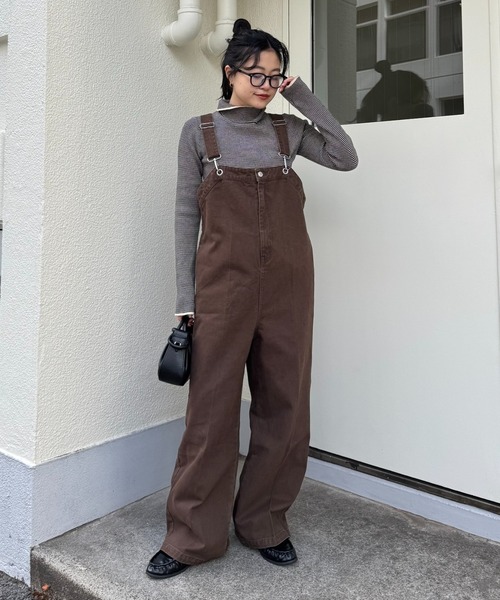 ≪新色登場≫【WILLOW】デニムサロペット（サロペット/オーバーオール