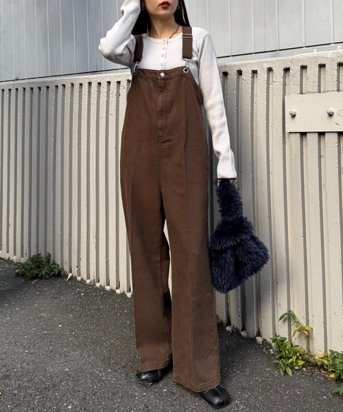 ≪新色登場≫【WILLOW】デニムサロペット（サロペット/オーバーオール