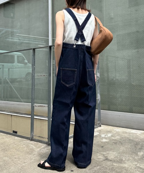≪新色登場≫【WILLOW】デニムサロペット（サロペット/オーバーオール
