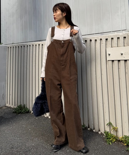 ≪新色登場≫【WILLOW】デニムサロペット（サロペット/オーバーオール