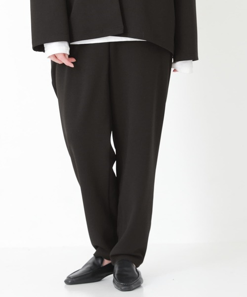 ノーカラージャケット＆パンツセットアップ』（スーツセット）｜n