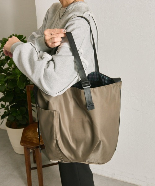 セール】SNS総再生数350万越え！《A4サイズ対応》アジャスタートート