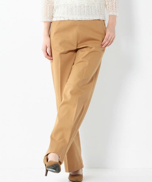 Another Edition(アナザーエディション)の「ハイウエストワイドパンツ/AEBC HI/W WIDE PT◆(その他パンツ・レディース・ベージュ/コバルトブルー/ブラウン/ダークグリーン・SMALL/MEDIUM)」の15枚目の写真
