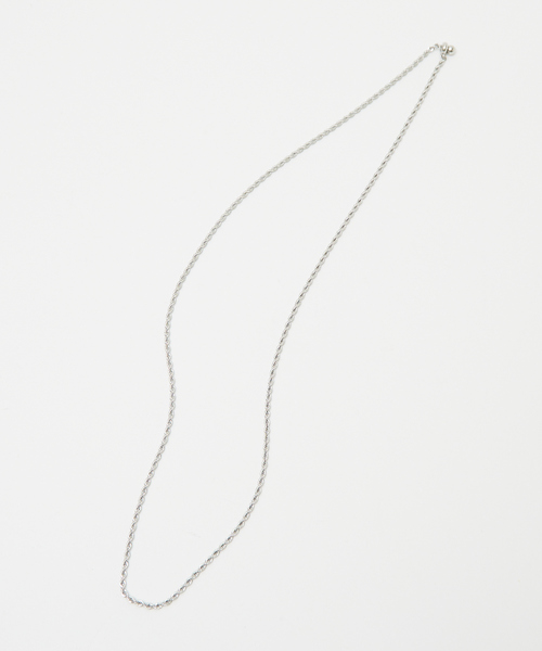 qualite（カリテ）の「スクリューチェーンネックレス（ネックレス・レディース・シルバー/ゴールド・フリー）」の3枚目の写真