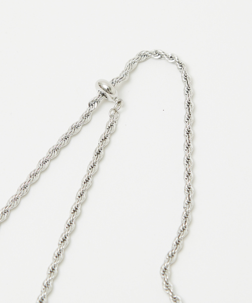 qualite（カリテ）の「スクリューチェーンネックレス（ネックレス・レディース・シルバー/ゴールド・フリー）」の5枚目の写真