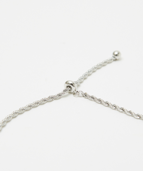 qualite（カリテ）の「スクリューチェーンネックレス（ネックレス・レディース・シルバー/ゴールド・フリー）」の7枚目の写真