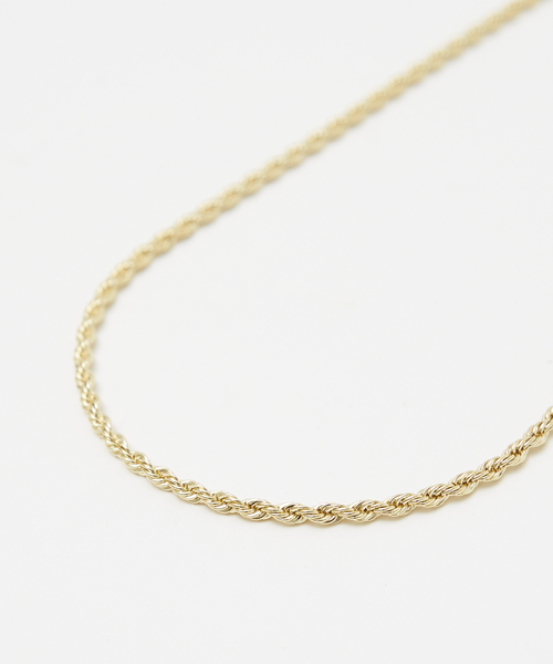 qualite（カリテ）の「スクリューチェーンネックレス（ネックレス・レディース・シルバー/ゴールド・フリー）」の8枚目の写真