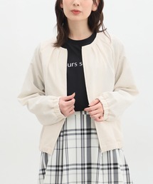 Honeys（ハニーズ）の「ノーカラーブルゾン（ブルゾン・レディース）」