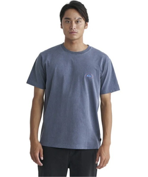 Quiksilver（クイックシルバー）の「RIDING TODAY ST/クイックシルバーバックプリントレギュラーフィット半袖Tシャツ（Tシャツ/カットソー・メンズ・チャコールグレー/イエロー/ホワイト/ネイビー・MEDIUM/X-LARGE/LARGE/SMALL）」の9枚目の写真