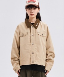 TGNS（ツーガンズ）の「【TGNS】BURLAP WORKWEAR JACKET / 【ツーガンズ】ワークウェアー長袖デニムジャケット（デニムジャケット）」
