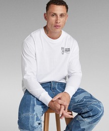 G-STAR | 5620 BOXY T-SHIRT/バックプリントオーバーサイズロンT(Tシャツ/カットソー)