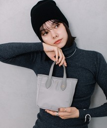 BEAURE ヴュレ カウレザー ナイロン 軽量 ミニトート 2Way ショルダー