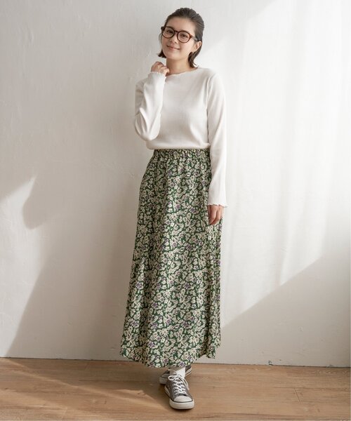 LBC(エルビーシー)の「サンカクテレコメローロンT(Tシャツ/カットソー・レディース・ブラック/その他7/ホワイト・M/L)」の5枚目の写真