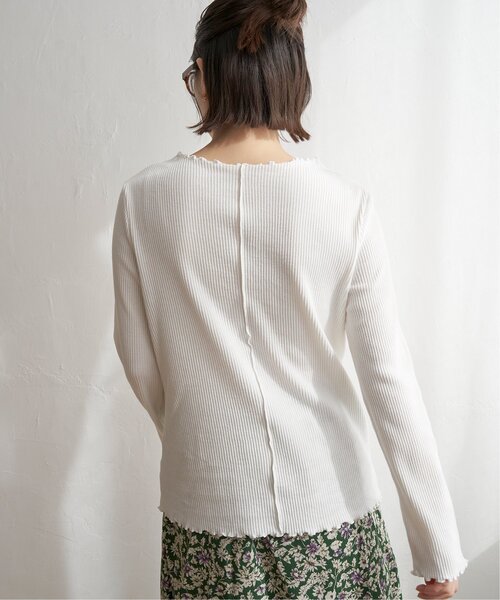 LBC(エルビーシー)の「サンカクテレコメローロンT(Tシャツ/カットソー・レディース・ブラック/その他7/ホワイト・M/L)」の12枚目の写真