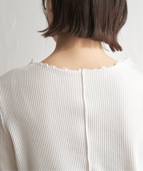 LBC(エルビーシー)の「サンカクテレコメローロンT(Tシャツ/カットソー・レディース・ブラック/その他7/ホワイト・M/L)」の14枚目の写真