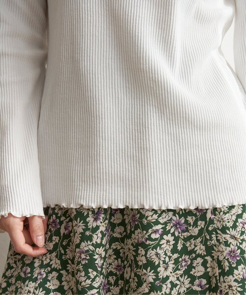 LBC(エルビーシー)の「サンカクテレコメローロンT(Tシャツ/カットソー・レディース・ブラック/その他7/ホワイト・M/L)」の16枚目の写真