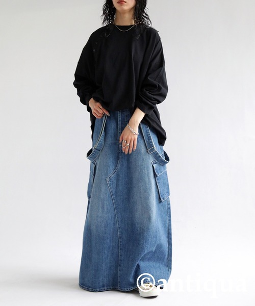 antiqua - antipua 麻混素材ロングシャツ アンティカ 楽天市場】シャツワンピ ワンピース レディース ロング 麻混