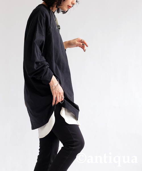 アマダシンスケ　ロンT who28 genzai Skull Raglan LS TEE – YZ