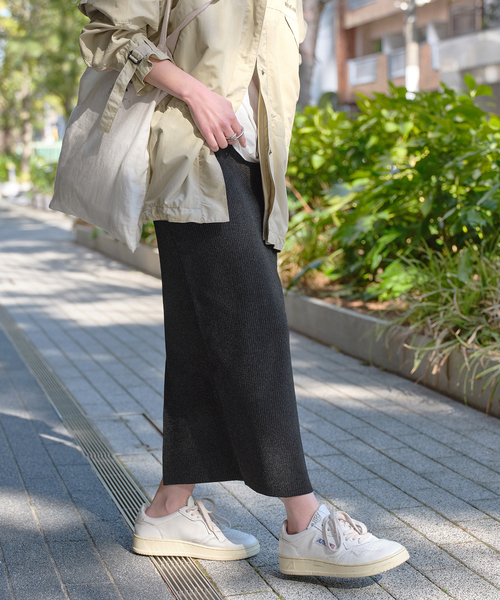 Spick & Span(スピックアンドスパン)の「ラメ総針タイトスカート(スカート・レディース・ベージュ/ブラック/グレー・36/38)」の10枚目の写真