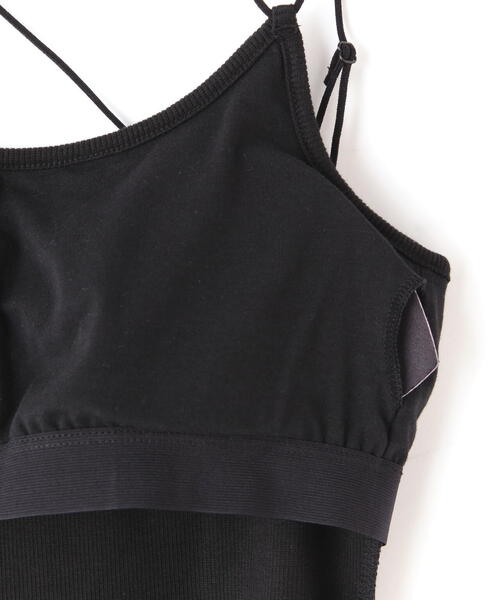 FREE'S MART（フリーズマート）の「◇カップ付きキャミソール(カップ取り外し可)（キャミソール・レディース・ライトグリーン/ホワイト/ブラック・FREE）」の17枚目の写真