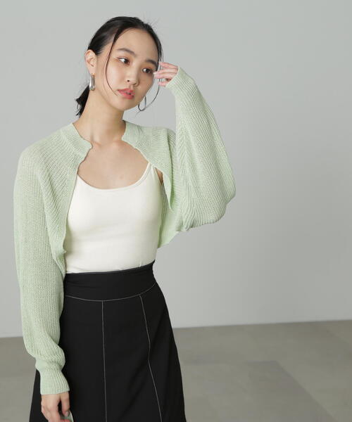 FREE'S MART（フリーズマート）の「◇カップ付きキャミソール(カップ取り外し可)（キャミソール・レディース・ライトグリーン/ホワイト/ブラック・FREE）」の21枚目の写真