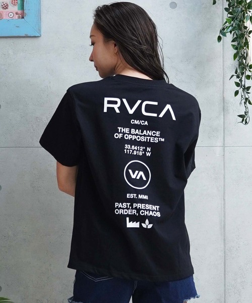RVCA（ルーカ）の「【ムラサキスポーツ限定】RVCA/ルーカ Tシャツ バックプリント Tシャツ BE043-P20（Tシャツ/カットソー・レディース・ライトブルー/ブラック/ライトパープル/スミクロ/ホワイト・L/M/S）」の3枚目の写真