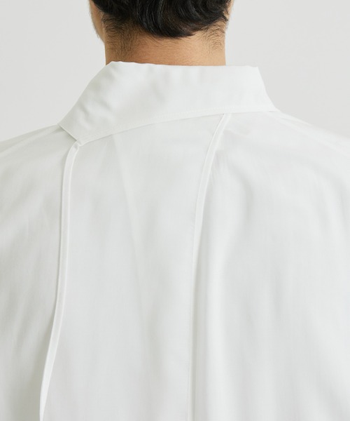 sulvam(サルバム)の「【sulvam / サルバム】MT-B06-010 L/S SHIRT(シャツ/ブラウス・メンズ・ホワイト/ブラック・S/M)」の4枚目の写真