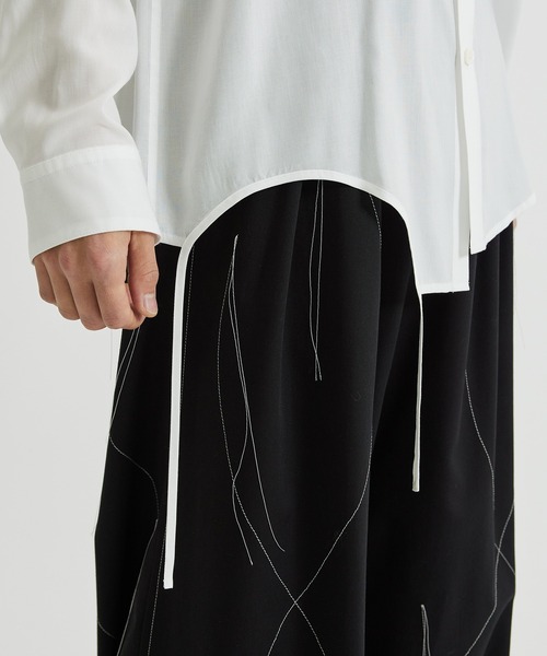 sulvam(サルバム)の「【sulvam / サルバム】MT-B06-010 L/S SHIRT(シャツ/ブラウス・メンズ・ホワイト/ブラック・S/M)」の8枚目の写真
