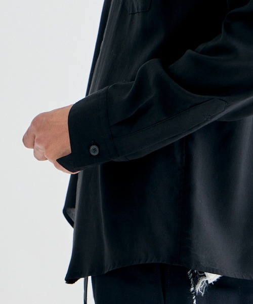 sulvam(サルバム)の「【sulvam / サルバム】MT-B06-010 L/S SHIRT(シャツ/ブラウス・メンズ・ホワイト/ブラック・S/M)」の13枚目の写真