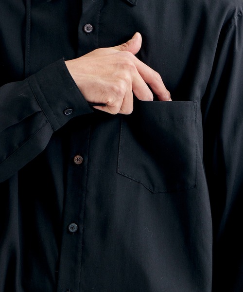 sulvam(サルバム)の「【sulvam / サルバム】MT-B06-010 L/S SHIRT(シャツ/ブラウス・メンズ・ホワイト/ブラック・S/M)」の15枚目の写真